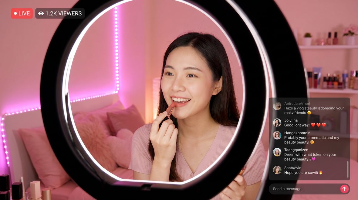 蘑菇视频美妆vlog视频